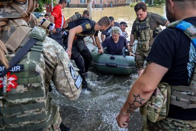 ‘It’s a nightmare’: Ukrainians decry the Kakhovka dam blast