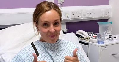 Strictly's Amy Dowden shares inspiring post from hospital as she begins cancer treatment
