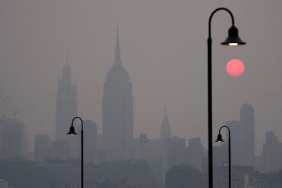 FAA delays flights to LaGuardia as smoky conditions persist from Canada wildfires