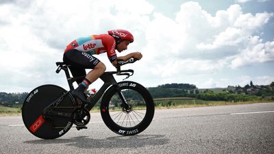 New Ridley time trial bike spotted at Dauphine TT