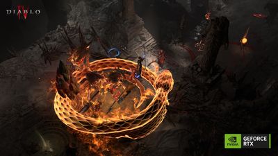 Hell never looked so hot in Diablo 4 with NVIDIA's DLSS 3