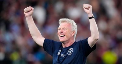 David Moyes showed what West Ham final win meant to him in rare moment of emotion