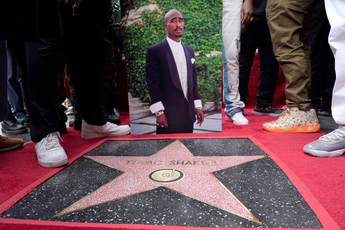 Tupac Shakur receives Walk of Fame star honor in the