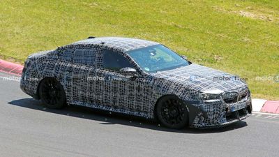 Next-Gen BMW M5 Spied At Nurburgring After 2024 5 Series, i5 Reveal