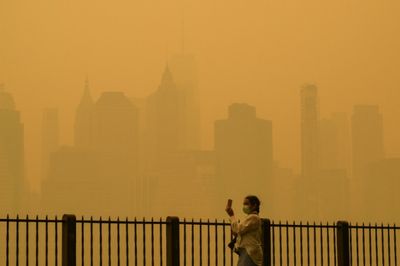 Canada wildfires shroud New York in apocalyptic haze