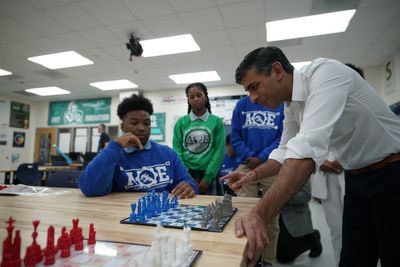 Sunak keen to see more children playing chess ‘because it’s so good for you’
