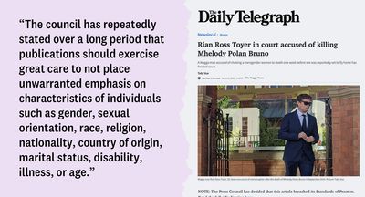 ‘Unwarranted emphasis’: watchdog slams Daily Telegraph’s trans manslaughter victim coverage