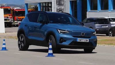 Volvo XC40 Recharge Performs Better Than C40 In Moose Test