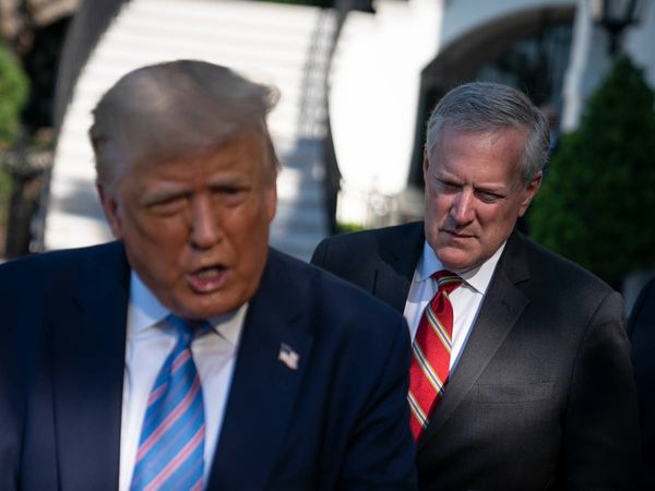Furious Trump rant about Mark Meadows is widely shared – but it’s a convincing fake