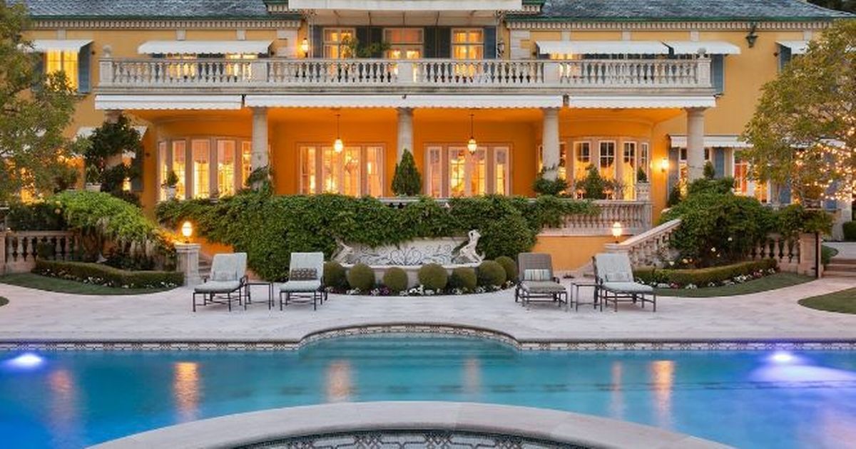 Inside Rod Stewart's $70 million mansion for sale with…