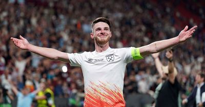 Declan Rice exit confirmed by West Ham owners after he plays last game for club