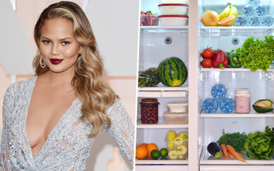 Chrissy Teigen's '4-part refrigerator philosophy' for a seamlessly organized space will save your sanity