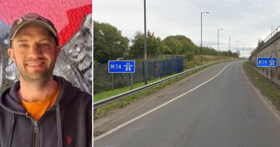 First picture of Glasgow man who died after being hit by lorry on M74 as family pay tribute
