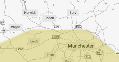 Met Office issue thunderstorm weather warning for large parts of England