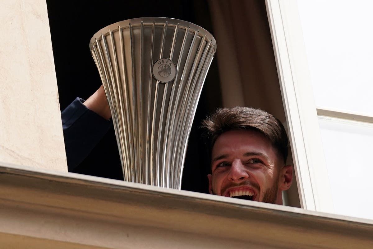 Declan Rice set to leave West Ham after Europa…