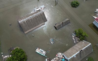 Bodies found floating after Kakhovka dam collapse: Zelenskyy