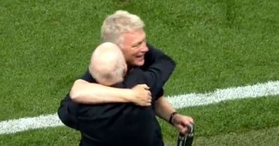 David Moyes' touching gesture to his dad, 87, after historic West Ham European triumph