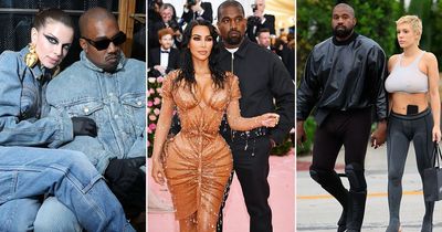 Inside Kanye West's hectic love life as rapper celebrates 46th birthday with his new wife