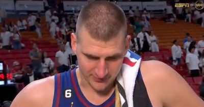Nikola Jokic's blunt reaction when hearing he broke two NBA records sums up Nuggets star