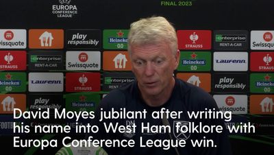 West Ham confirm decision over David Moyes future after Europa Conference League triumph