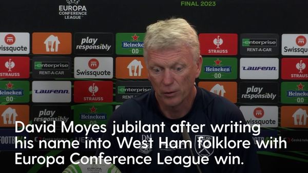 West Ham confirm decision over David Moyes future after Europa Conference League triumph