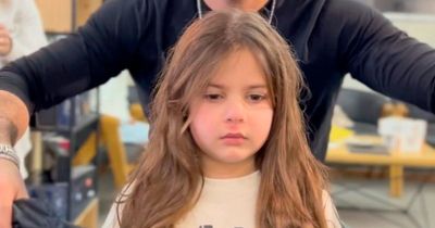 Little boy's heartbreaking reaction to having long hair chopped off sparks debate