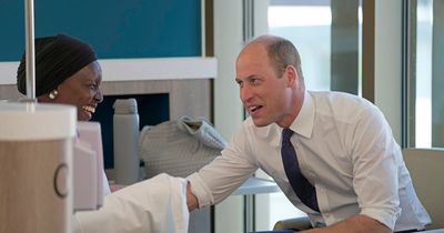Prince William's 7-word reassurance to mum with cancer as he opens £70m treatment centre