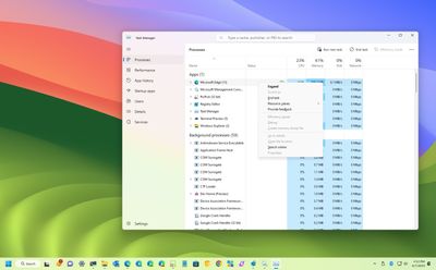 How to force quit processes consuming resources with Task Manager on Windows 11