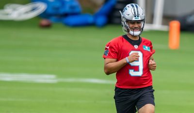 Panthers QB Bryce Young: Nothing changes after move up depth chart