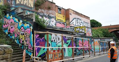 Building work set to start at famous Ouseburn graffiti wall in plan to revamp vacant site next to Tyne Bar