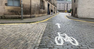 Edinburgh residents fume at 'ridiculous' cycle lane that puts 'riders into oncoming traffic'