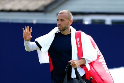 Dan Evans’ Wimbledon preparations dented by defeat in Surbiton