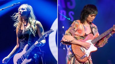 Nita Strauss and Yvette Young once traded signature guitars – but found each others’ designs damn-near unplayable
