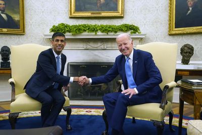 Sunak announces ‘Atlantic Declaration’ to boost UK-US ties after Biden talks - old