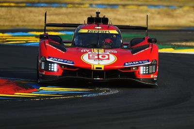 Le Mans 24 Hours: Ferrari locks out front row, Cadillac suffers fire