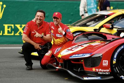 Le Mans 24h: Ferrari locks out front row, Cadillac suffers fire