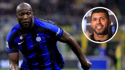 Sergio Aguero expects Romelu Lukaku to pose Manchester City an enormous threat in Champions League final