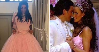Katie Price puts her wedding dress from Peter Andre marriage up for sale - and his suit