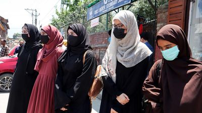Students protest Srinagar school’s move to allegedly ban ‘Abaya’