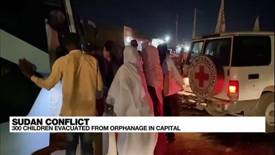 300 children evacuated from orphanage in Sudan's Khartoum