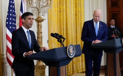 Sunak and Biden sign US-UK pact on clean energy, AI
