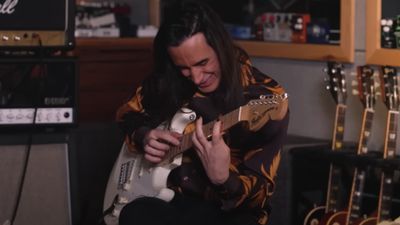 Watch Nuno Bettencourt shred Van Halen's Hot for Teacher – on a Strat