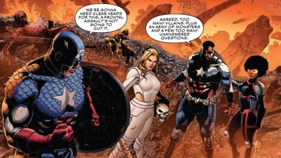 Captain America: Cold War Omega #1 brings a climax to the epic story