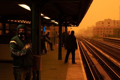 New York City’s air quality has plummeted. It may be worse underground