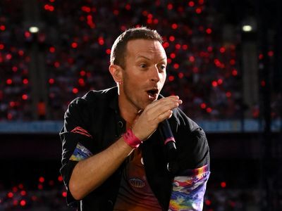 Dakota, confetti and glittering lights: Coldplay perform to 60,000 at spectacular Cardiff show