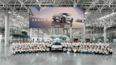 Zeekr X Crossover EV Goes Into Production In China