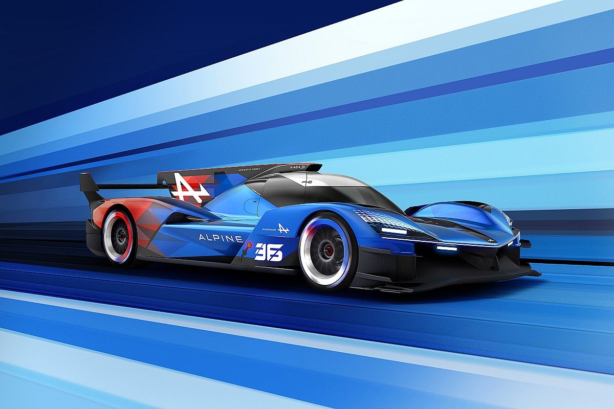 Alpine launches A424 Beta LMDh car for 2024 WEC…