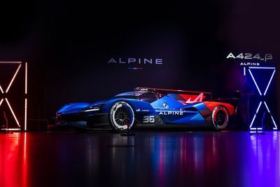 Alpine unveils its 2024 LMDh challenger for WEC