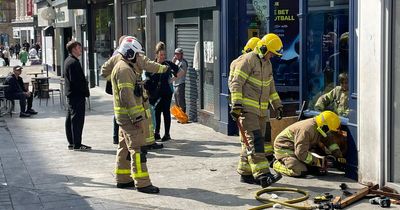 Firefighters rush to William Hill after smoke seen coming from betting shop