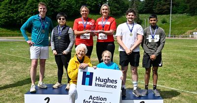 Businesses take to the track for Mary Peters Trust Corporate Games